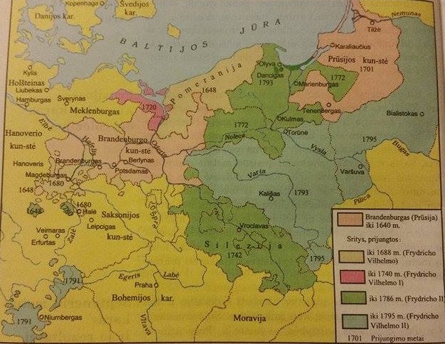 Brandenburgo-Prūsijos valstybės plėtimasis
