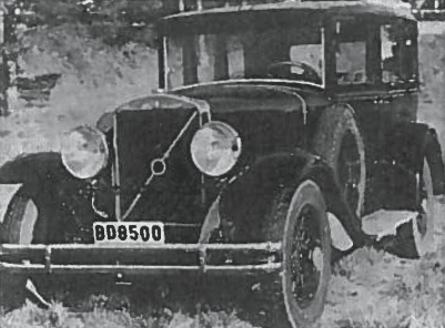 Šešių cilindų Volvo automobilis gamintas 1929 1934 m.