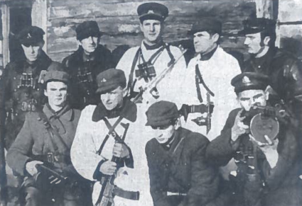 Partizanų vadai ir jų apsauga 1948 m. pabaiga.