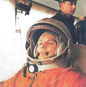 Jurijus Gagarinas - pirmasis žmogus, 1961 m. pakilęs į kosmoso erdvę
