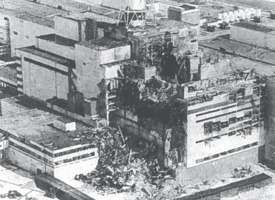 Černobylio AE reaktorius po 1986 m. balandžio 26 d. sprogimo