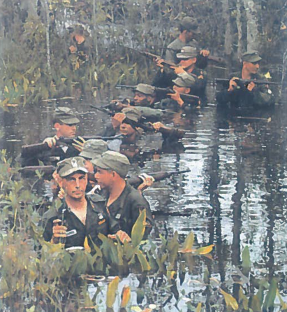 Amerikiečių kareivių kasdienybė Vietname