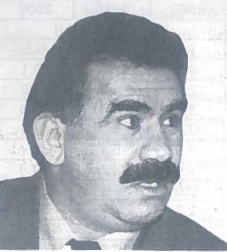 Kurdų išsivadavimo kovos vadovas Abdula Odžalanas, Turkijos saugumo agento pagrobtas Kenijoje.