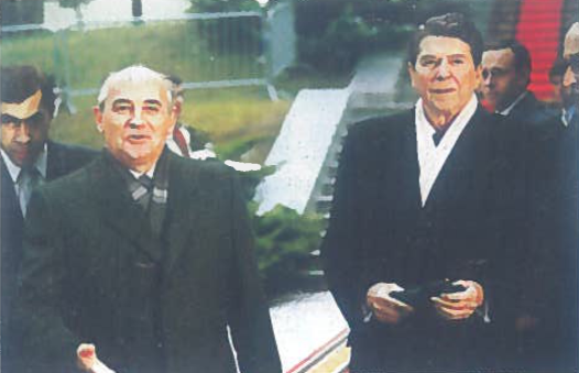M. Gorbačiovas ir R. Reiganas