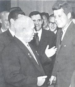 N. Chruščiovas ir Dž. Kenedis