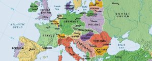 Europa po pirmojo pasaulinio karo – žemėlapis