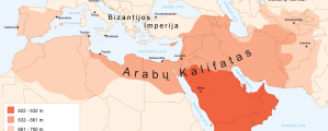 Arab%C5%B3 Kalifato %C5%BEem%C4%97lapis
