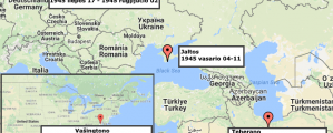Antrojo pasaulinio karo konferencijų žemėlapis (2017)