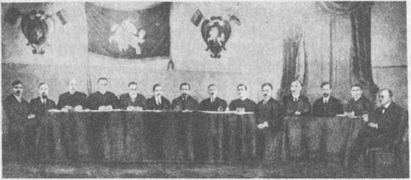 1917 m. Vilniaus konferencijos prezidiumas ir sekretariatas