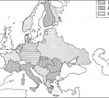 2011 metų valstybinio brandos egzamino Antrojo pasaulinio karo žemėlapis (šaltinių dalis)