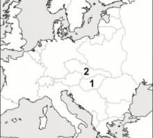2014 met%C5%B3 valstybinio brandos egzamino Europos po Pirmojo pasaulinio karo %C5%BEem%C4%97lapis testin%C4%97 dalis