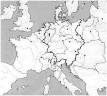 2016 met%C5%B3 valstybinio brandos egzamino Europos po Vienos kongreso %C5%BEem%C4%97lapis %C5%A1altini%C5%B3 dalis
