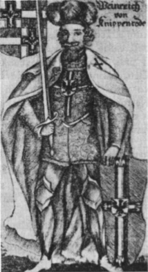 Vinrichas von Kniprodė, kryžiuočių ordino magistras (1351 — 1382 m.). Jam valdant ordinas pasiekė aukščiausią klestėjimo laipsnį.