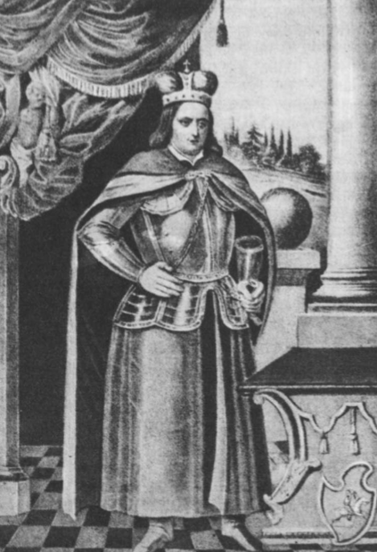 Vytautas Didysis. Vienas iš seniausių Vytauto D. portretų, esąs Nesvyžiuje
