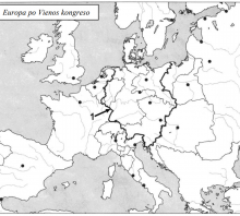 2018 m. VBE 13 testinio klausimo %C5%BEem%C4%97lapis Europa po Vienos kongreso